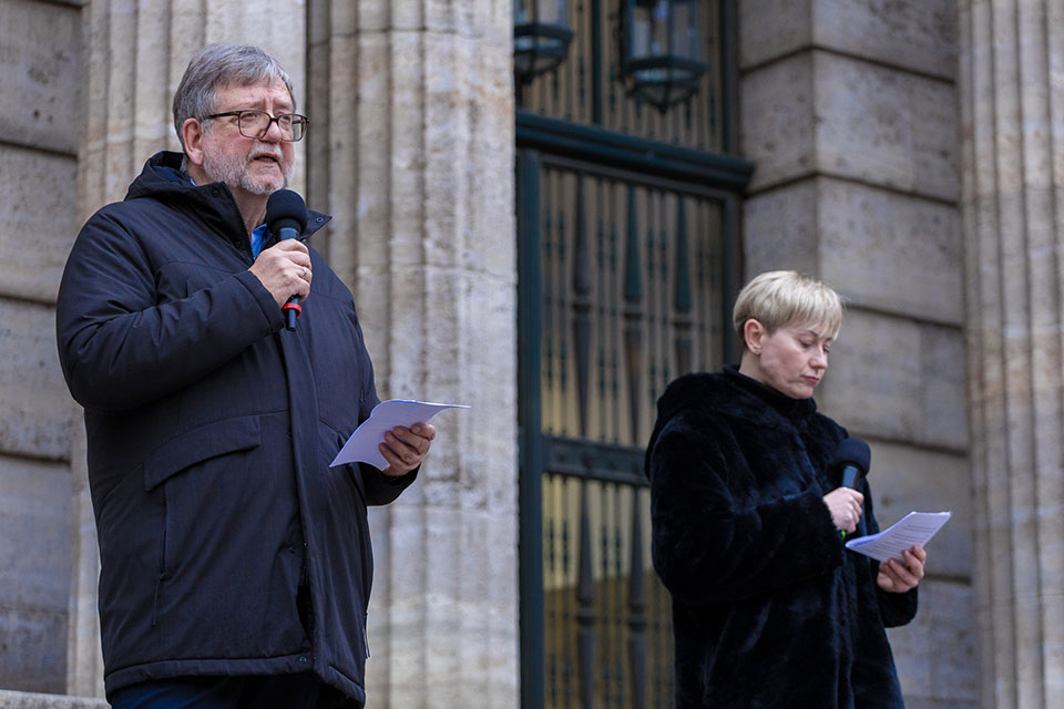 Mahnwache für die Ukraine