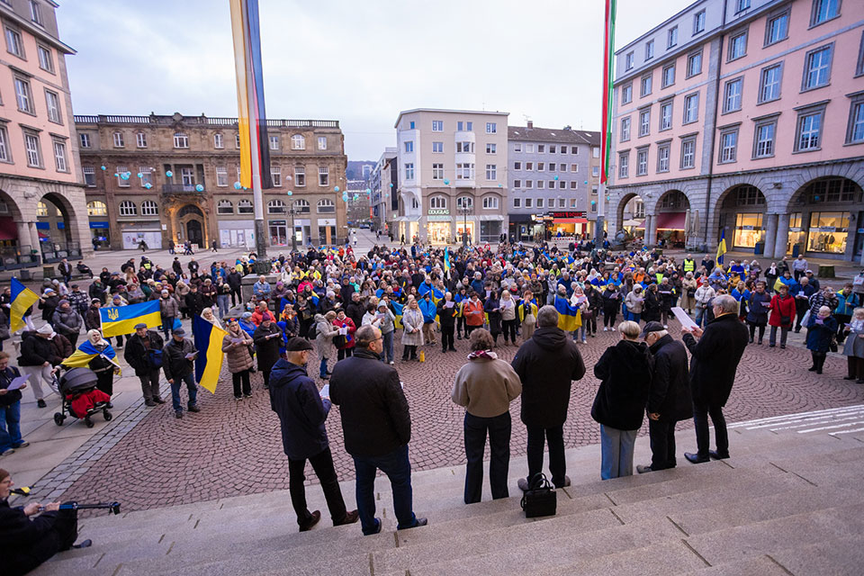 Mahnwache für die Ukraine